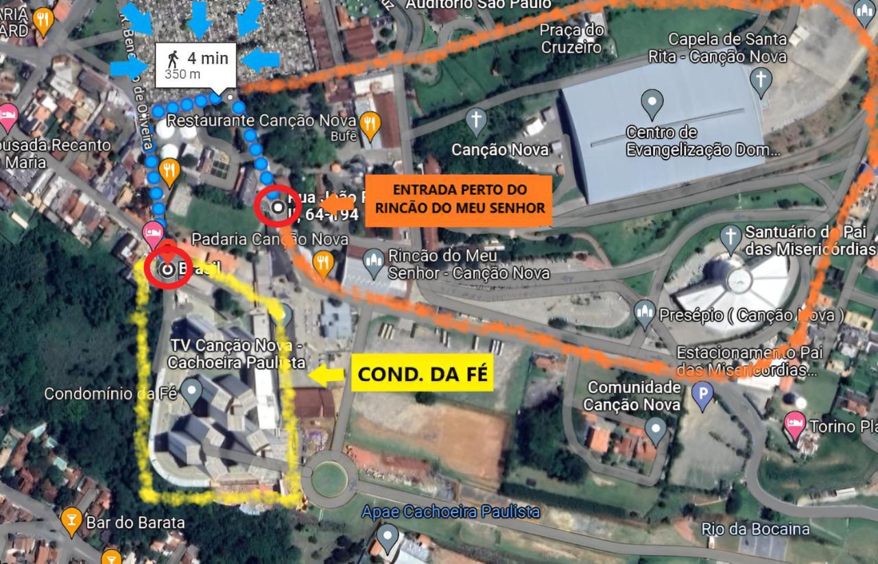 Apto Com Garagem E Wi-Fi A 4 Minutos Da Cancao Nova กาโชเอลา เปาลิสตา ภายนอก รูปภาพ